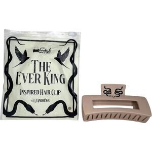 Bookish Box The Ever King by LJ Andrews Hair Clip - December 2024